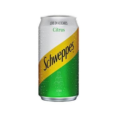 Refrigerante Leve Em Açúcares Sabor Citrus Schweppes 350Ml